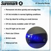 SureMark UV Security Marker Fine Tip with Keyring UV Light