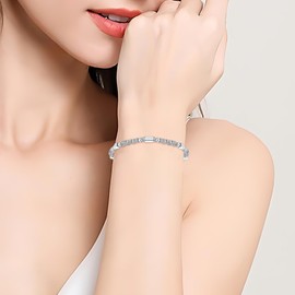 Boho Bracelets, Bracelets for Women Trendy for Christmas Gifts, Gold Bracelets for Women & Silver Bracelets for Women the Best Womens Birthday gifts, Size 7 Inches + 1 Inch Adjustable