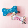 FRINGE STUDIO Birthday Bone Cookies Pet Toy (289332), Multicolor