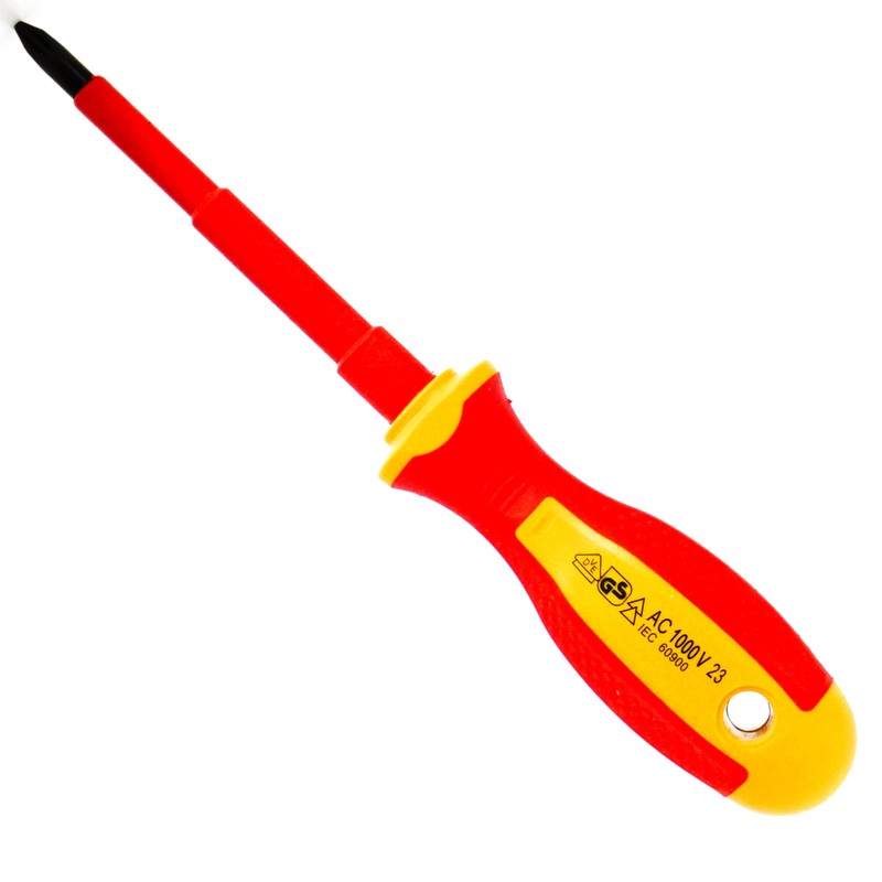 INGDAUM® VDE Phillips Screwdriver Insulated Against 1000 V for Professional