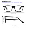 Kerecsen 5 Pack Reading Glasses for Men and Women Readers