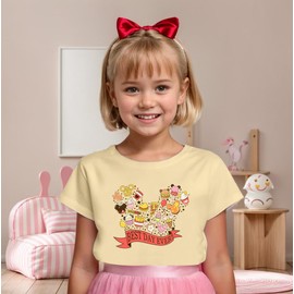 Magic Kingdom Shirt for Kids Best Day Ever Shirts Colorful Snacks Graphic T-Shirt Toddler Baby Foodie Tee Tops