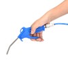 Blue Air Duster Gun Pneumatic Wind Blowing Kit Set with