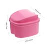 Minkissy 3sets Supplies Case Container Portable Holder Scratch Resistant for