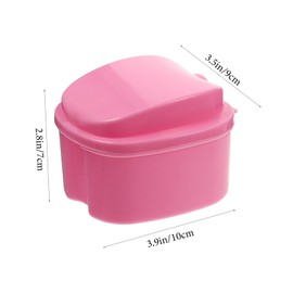 Minkissy 3sets Supplies Case Container Portable Holder Scratch Resistant for Oral Care 3pcs*3