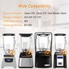 EastFune 90oz WildSide+ Jar for Blendtec, replace 570 575 625