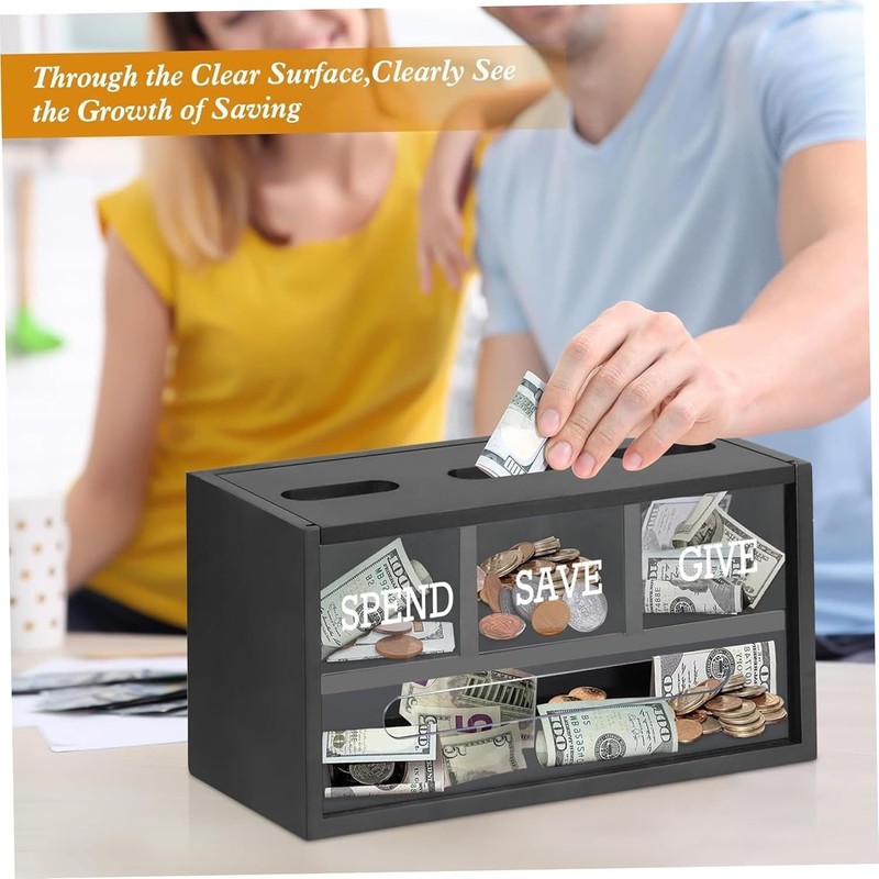 Save Spend Give Bank para, Caja de Ahorro de Dinero