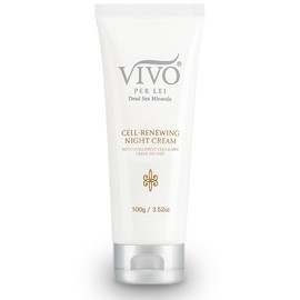 Vivo Per Lei Dead Sea Night Cream - Moisturizing Night Cream for Face - 3.52 Oz