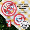 Peanuts Snoopy Fun Times 5-Piece Bamboo Melamine Dinnerware Set For