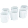 Baker Ross Mini tazza in porcellana bianca E774, alta 5