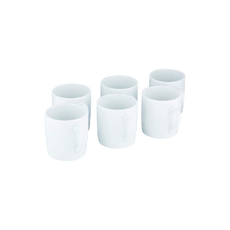 Baker Ross Mini tazza in porcellana bianca E774, alta 5