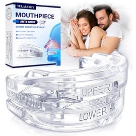 Anti-snoring splint, snoring splint against snoring and crunch, adjustable grinding splint for night (snoring stopper, bite splint), for night sleep, reduce snoring