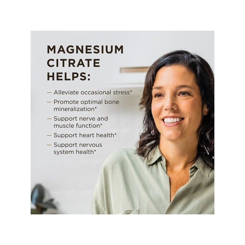 Solgar, Magnesium Citrate, 120 tablets (200mg per tablet) / Solgar