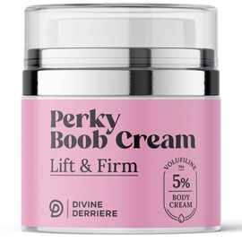 Divine Derriere- Crema corporal Perky - Crema reafirmante y tensora para el cuerpo - Crema reafirmante para el pecho hidratante con