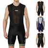 FDX Cycling Bib Shorts Men’s - 3D Gel Chamois Padded