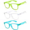 OWL 3 Pack Kids Glow In The Dark Glasses, UV