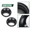 LQI Front Fog Light Cover Lamp Bezel Left and Right