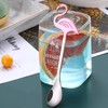 Maydahui 2PCS Flamingo Spoons 5.1 inch（13cm） Animal Spoon18/8（304）Stainless Steel Dessert