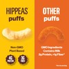 HIPPEAS Chickpea Puffs, Groovy White Cheddar, Gluten Free Snacks, Dairy