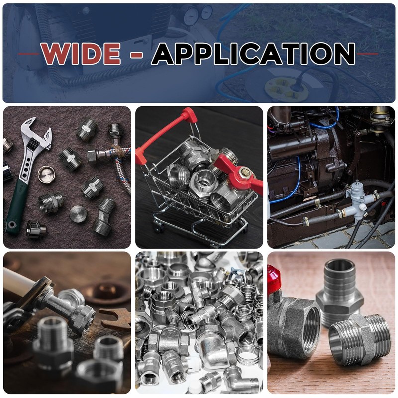 Kozelo Pack of 1, 1" Male NPT to 3/4" FeMale