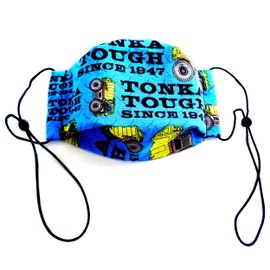 Toy Cars Themed 3D Dimensional Origami Children Size Face Mask for Kids - READY TO SHIP