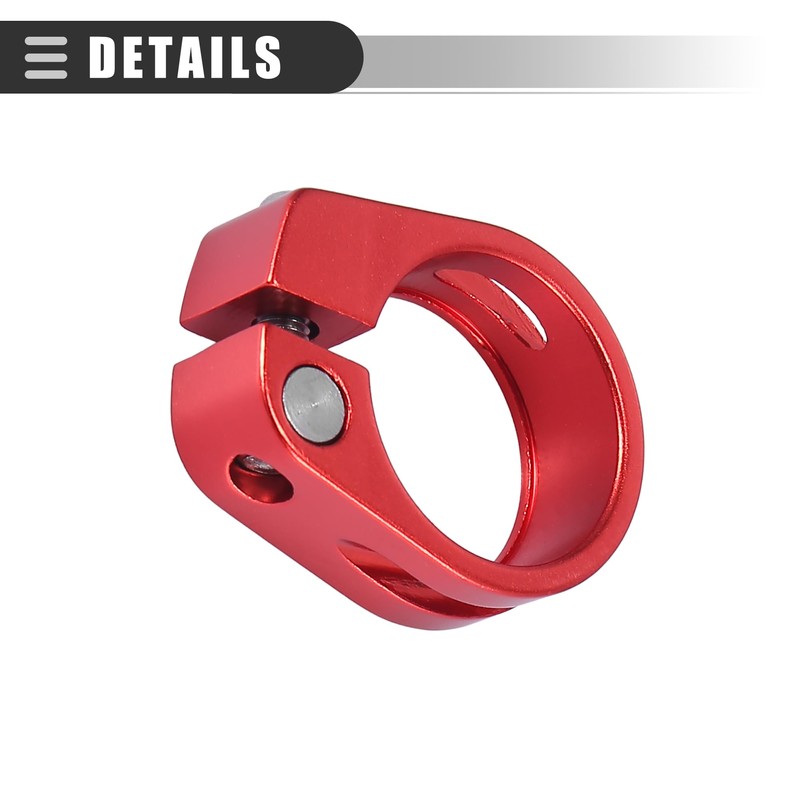 Motoforti Universal Bike Seat Post Clamp Adapter, Clamp Dia 28.6mm,