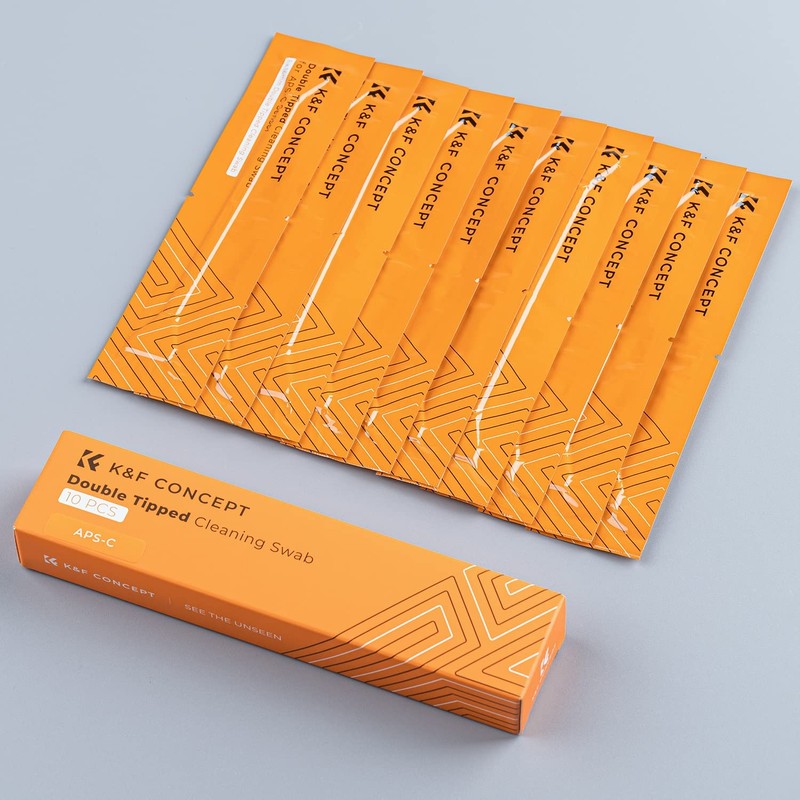 Minadax APS-C Sensor Cleaning Double Swabs 16 mm Pack of