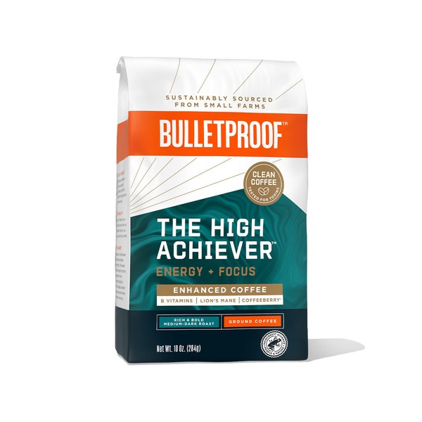 Bulletproof The High Achiever Ground Coffee (10 oz/284g)