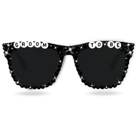 Bachelor Glasses Mens Groom To Be Party Glasses Stag Night Gift and Accessories for Wedding Party Beach Wedding Party