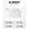 GLORIEROO Insulated Lunch Box Bag Women - Waterproof Leakproof Lightweight