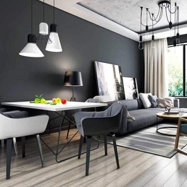 Black Wallpaper Seal, Remake Sheet, Solid, Removable, Waterproof, Wallpaper Sheet, Cutting Sheet, Renovation Sheet, Thick, Stylish, Removable, Wallpaper Black, DIY, Heat Resistant, 11.8 x 78.7 inches