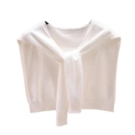 YY GEWETAO Men's Fashion Knitted Shawl，Knotted Design Sweater Shawl for Air-Conditioned Rooms Poncho Cape Cardigan Scarf Men