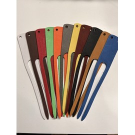 Bulk Baseball/Softball Replacement Leather Thumb/Pinky Loops 2-Pack (Red)