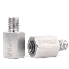 SUBRILLI 2-Pcs Angle Grinder Attachments Adapter 5/8"-11 Female to M14 Male Converter for Drill Bits Cup Wheels Backer Pads