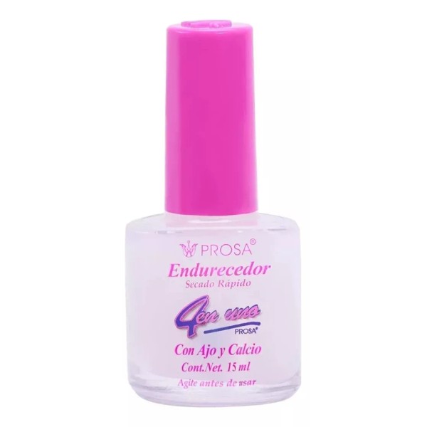 Prosa Endurecedor Ajo Calcio Esmalte 4 En 1 Prosa 15ml