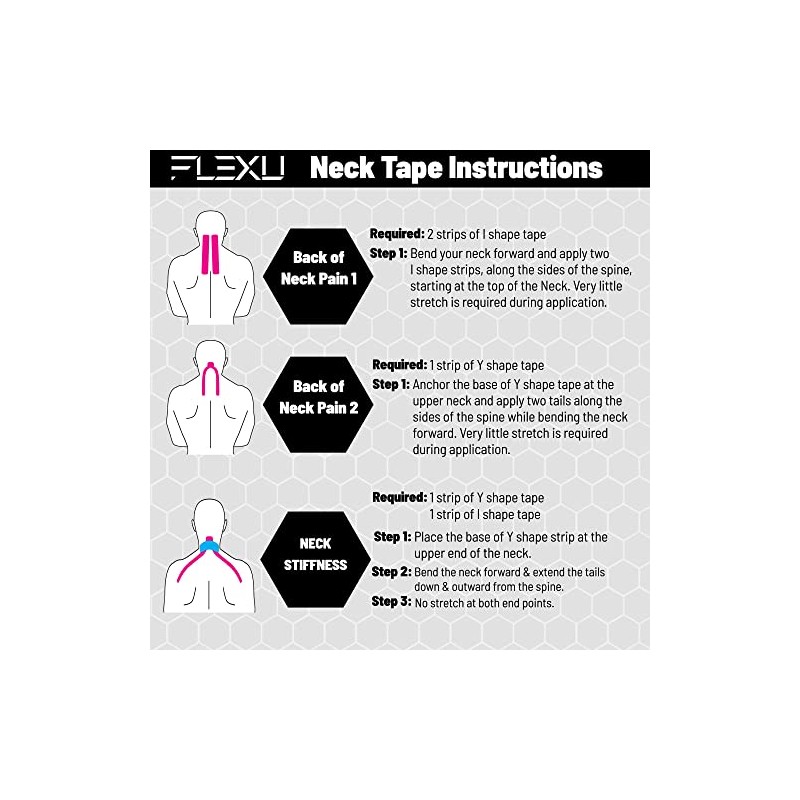 FlexU Kinesiology Tape; Single Roll (Pre-Cut or Continuous); Advanced Strength