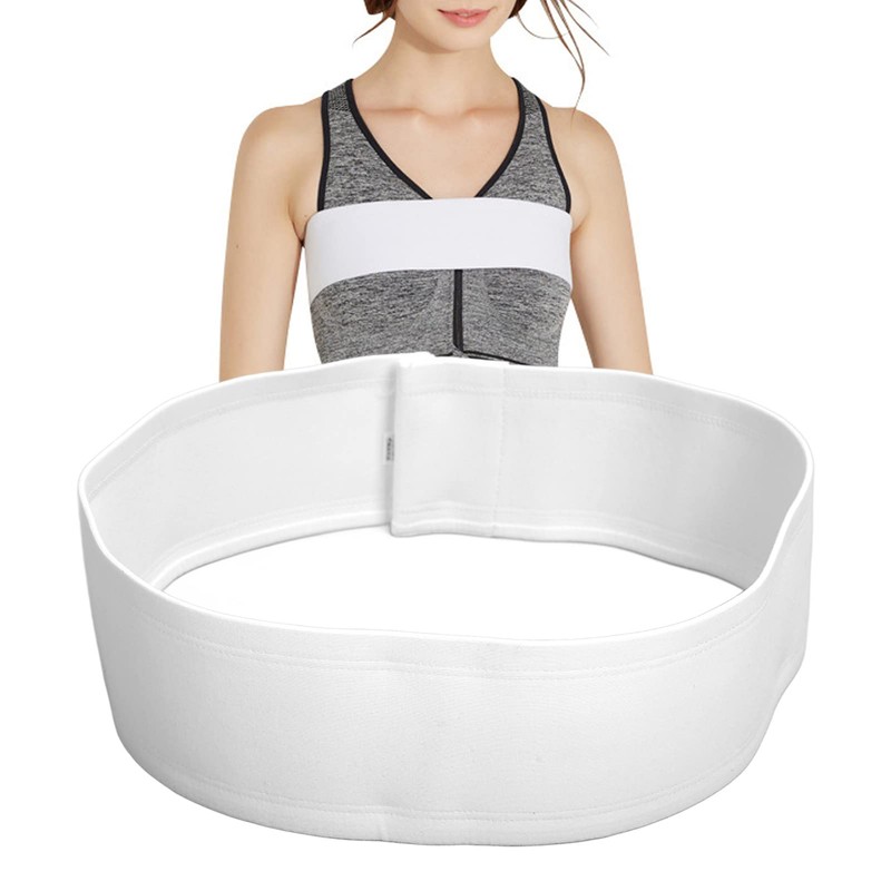 Breast support band, comfortable, soft, less bounce on the chest,