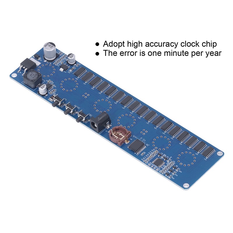 Nixie Tube Clock DIY Kit Multi Color 12 24 Hour