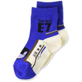 Iron Shinkansen Long E7 Series Hokuriku Shinkansen Socks, Train Goods