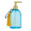 San Francisco Soap Company Tassel Hand Soap - Lotus & Shea Butter | 20.5 Fl Oz | All Natural Decorative Hand Soap | Gentle & Hydrating |