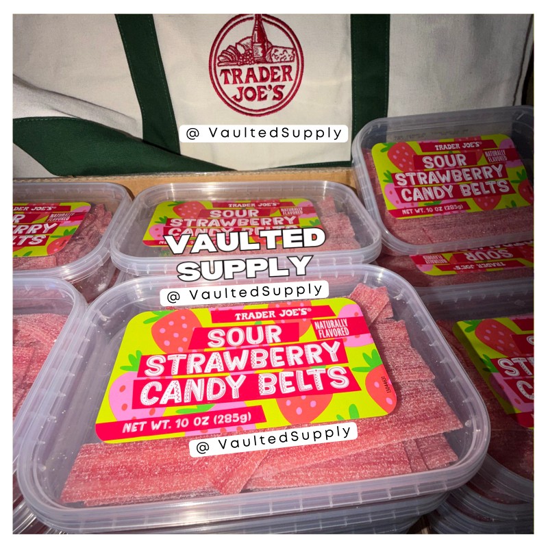 Trader Joe’s Sour Strawberry Candy Belts 10 oz – 2