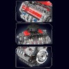 DIYmall 10171 LSX454 V8 Engine Simulation Scale Model Electrically Driven