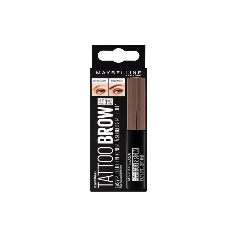 Tinta Para Cejas Maybelline New York Tattoo Brow Mediumbrown Dark