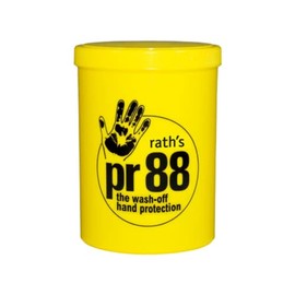 rath's pr88 - Washable Skin Protection - 1 Litre Tin - Approx. 300 Uses - Easier Washing Off Oily and Greasy Dirt