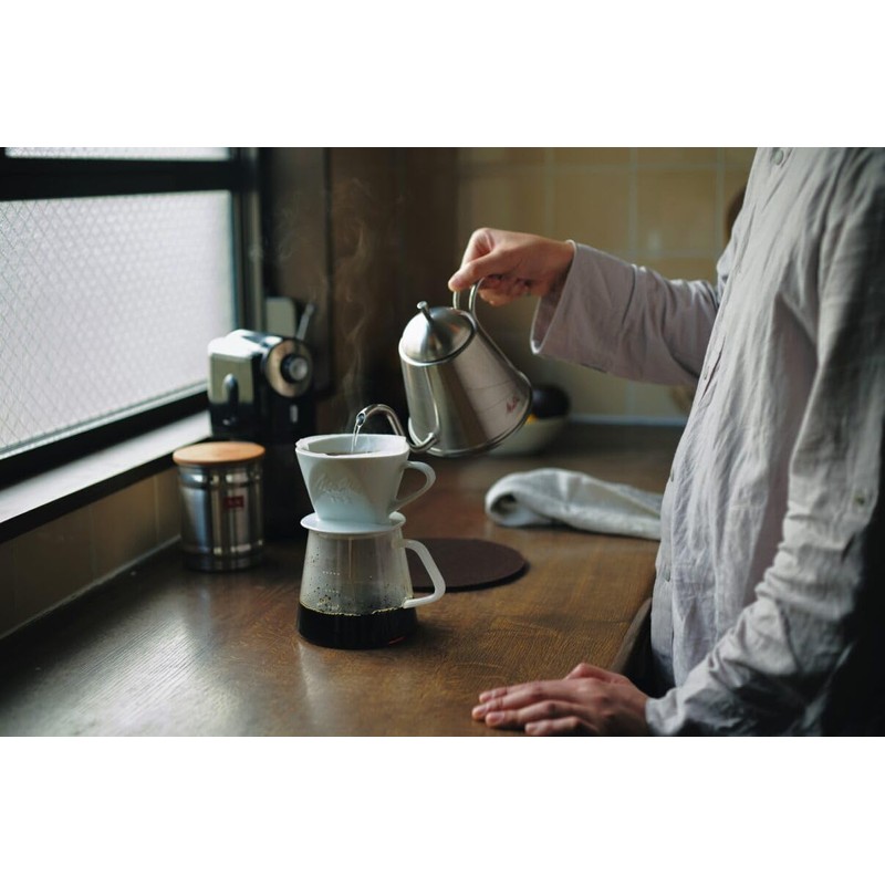 Melitta Hasamiyaki Coffee Filter, 1-2 Cups, 1x1