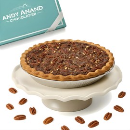 ANDY ANAND CHOCOLATIER Sugar Free Dark Chocolate Pecan Pie - Enjoy Taste of Classic without Sugar, Amazingly Delicious, Unique Flavor, Traditional Recipe, Perfect for guilt free Celebrations (2.0 lb)