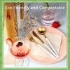 Everyday 100% Bamboo Compostable Napkins Disposable 250-Pack | Table Napkins