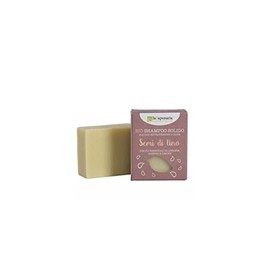 LA SAPONARIA - Hair soap with linseed oil for those who love it without - plastic packaging - also ideal for stressed - hair soothes skin - gently cleanses and gives shine - 100 g