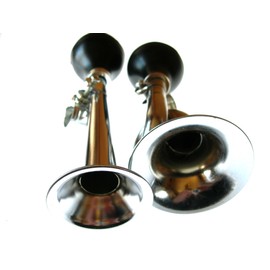 Bugle Horn Swirls & Straight Set of 2 Bicycle Horn Support Goods