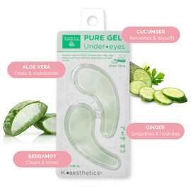 Earth Therapeutics Pure Gel Under•Eye - Aloe Vera - 1 pair